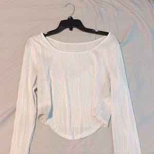 Texture Hanky Hem T-shirt